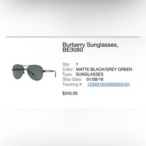 Burberry Sunglasses BE3080